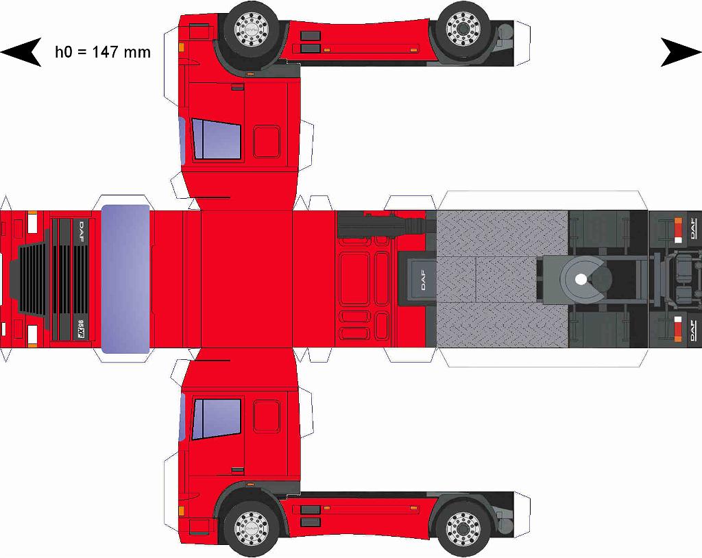 DAF95-rood
